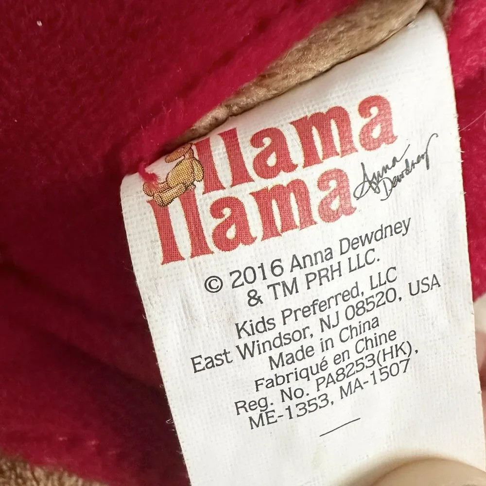 Kids Preferred Llama Llama Mama Baby Red Pajama 13” Plush 2016 Anna Dewdney